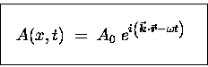 \begin{displaymath}\mbox{
\fbox{ \rule[-1.0\baselineskip]{0pt}{2.5\baselineskip . . . 
 . . . t(
\sVec{k} \cdot \sVec{r} - \omega t
\right)}
}$ ~
} }
\end{displaymath}